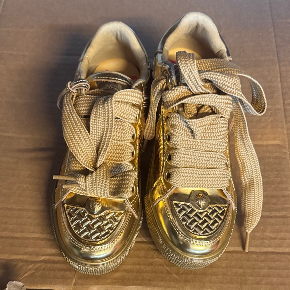 Kurt Geiger Gold Metallic Women's Sneakers